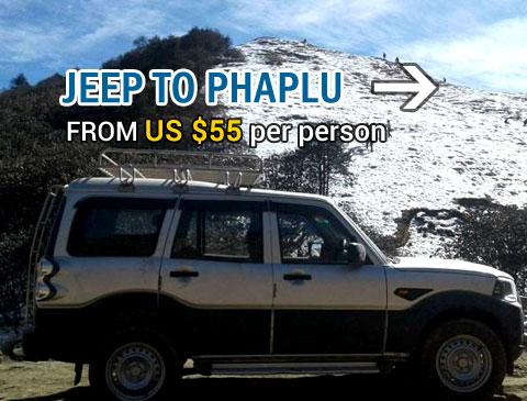 Jeep to Phaplu